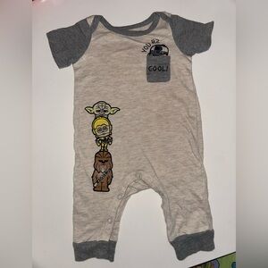 Star Wars Kids One Piece - Gray